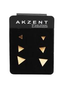 Adelia&acute;s Paar Ohrh&auml;nger ADELIA ́S "Damen Ohrringe &ndash; Ohrstecker aus Edelstahl", Damen, Gr. Damen, Edelstahl, gold, Ohrringe, Ideal als Geschenk zum Jubil&auml;um