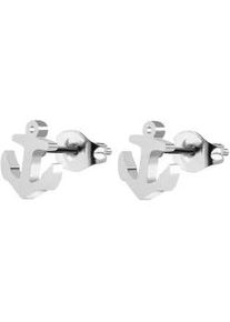 Adelia&acute;s Paar Ohrh&auml;nger ADELIA ́S "Damen Ohrringe &ndash; Ohrstecker aus Edelstahl", Damen, Gr. Damen, Edelstahl, silber, Ohrringe, Geschenkidee: zeitlos und vielseitig