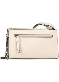 Umh&auml;ngetasche Tom Tailor DENIM "Lennon", Damen, Gr. B/H/T: 24cm x 14cm x 6cm, cremefarben, Lederimitat, clean, gepflegt, unifarben, Taschen Umh&auml;ngetasche, Damen Schultertasche, Handtasche mit abnehmbarer Metallkette