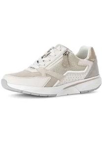 Sneaker Gabor "Sneaker low", Damen, Gr. 35,5, beige, Schuhe Sneaker