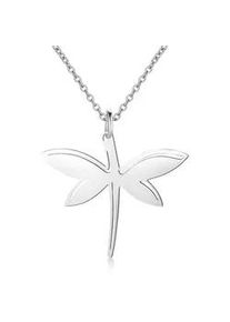 Edelstahlkette AILORIA "Halskette LIBELLULE", Damen, silber, Halsketten Edelstahlkette