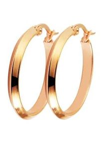 Adelia&acute;s Paar Creolen ADELIA ́S "Damen Ohrringe &ndash; Creole aus Edelstahl", Damen, Gr. Damen, Edelstahl, gold, Ohrringe, Eine sch&ouml;ne Geschenkidee f&uuml;r jeden Anlass