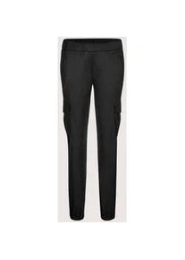 Madeleine Mode Cargohose MADELEINE "Cargohose Stoffhose in Cargo-Optik", Damen, Gr. 18, K-Gr, schwarz, Obermaterial: 90% Polyester PES. 10% Elasthan EL., Hosen Cargohose