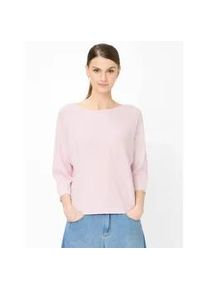 Strickpullover Brax "Style EMMA", Damen, Gr. 36, hellrosa, Strick, 72% Viskose, 28% Polyamid, U-Boot-Ausschnitt, Pullover Strickpullover