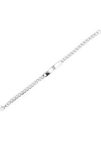 Adelia&acute;s Armband ADELIA ́S "Damen Armband &ndash; Panzerarmband aus Edelstahl 18 cm", silber, Armb&auml;nder, Damen, 18cm, Edelstahl, Armband, Perfekt als Geschenk zum einen besonderen Tag