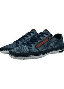 Sneaker Bugatti, Herren, Gr. 47, dunkelblau, Schuhe Sneaker, Halbschuh, Freizeitschuh mit praktischem Rei&szlig;verschluss