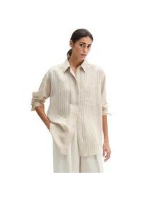 Marc O'Polo Langarmbluse MARC O'POLO "aus TENCELTM Modal", Damen, Gr. 46, grau silk, Obermaterial: 82% Modal, 18% Polyamid, unifarben, loose fit lang, Doppelmanschette, Blusen