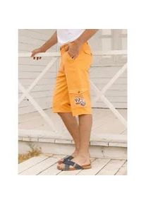 Bermudas Catamaran, Herren, Gr. 62, Normalgr&ouml;&szlig;en, ocker, 98% Baumwolle, 2% Elasthan, unifarben, Hosen Bermudas