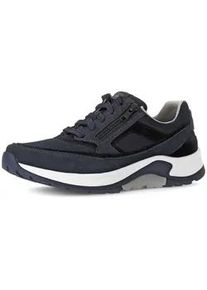 Sneaker Gabor "Sneaker low", Herren, Gr. 44,5, blau, Schuhe Sneaker