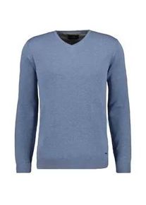 V-Ausschnitt-Pullover Ragman, Herren, Gr. 56, blau (lichtblau), 100% Baumwolle, V-Ausschnitt, Pullover