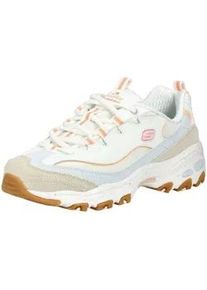 Sneaker Skechers "Skechers Sneaker Lederimitat", Damen, Gr. 37, beige, Lederimitat, Schuhe Sneaker