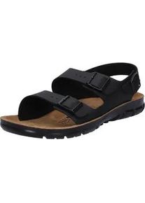Sandale Birkenstock "Freizeitschuhe Kano", Herren, Gr. 44, schwarz, Schuhe Sandale