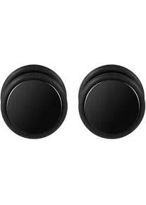 Adelia&acute;s Paar Ohrh&auml;nger ADELIA ́S "Unisex Ohrringe &ndash; Ohrstecker aus Edelstahl", Damen, Gr. Unisex, Edelstahl, schwarz, Ohrringe, Ein stilvolles Geschenk f&uuml;r besondere Momente