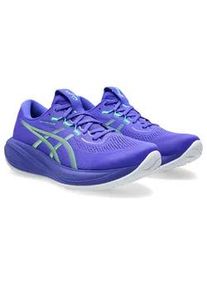 Laufschuh asics "GEL-CUMULUS 28", Herren, Gr. 42,5, cobalt burst, illuminate gr&uuml;n, Synthetik, Schuhe Laufschuh