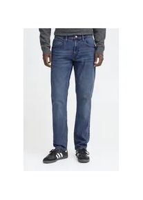Regular-fit-Jeans Blend "BHTWISTER PP NOOS", Herren, Gr. 32, L&auml;nge 34, blau (denim middle blau), Denim/Jeans, Obermaterial: 98% Baumwolle, 2% Elasthan, Abriebeffekte, regular fit kn&ouml;chellang, Jeans