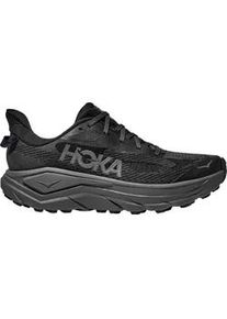 Trailrunningschuh Hoka One One "CHALLENGER 8", Herren, Gr. 44, schwarz, outer orbit, Synthetik, Textil, mehrfarbig, Schuhe, Trail-Running