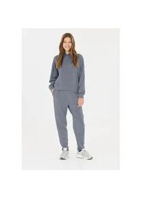 Sporthose Endurance "Jade", Herren, Gr. 46, EURO-Gr&ouml;&szlig;en, blau, 51% Polyester, 44% Modal, 5% Elasthan, unifarben, lang, Hosen Sporthose, aus superweicher Materialmischung