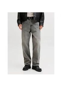 Jack & Jones Relax-fit-Jeans JACK & JONES "JJIALEX JJORIGINAL ST 336 BF", Herren, Gr. 34, L&auml;nge 34, schwarz denim pack:sdl jj 2711, Denim/Jeans, Obermaterial: 100% Baumwolle, Abriebeffekte, relaxed fit, Jeans