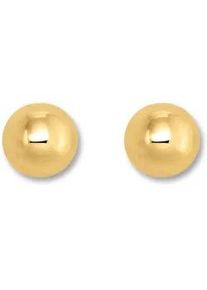 Paar Ohrh&auml;nger ONE ELEMENT "Halb Kugel verb&ouml;det Ohrringe Ohrstecker aus 333 Gelbgold", gold, Ohrringe, Damen, Damen, Gelbgold 333 Gold, Gelbgold 333, Gold, Zartes Emblem &ndash; unaufdringlich und dennoch ausdrucksstark