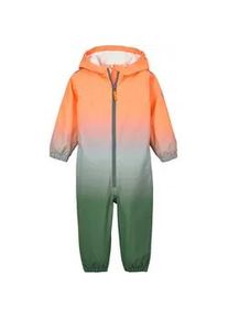 Regenanzug "FIOS 14 MNS ONPC", Kinder, Gr. 122/128, neon orange coral, Obermaterial: 100% Polyester, FIRST INSTINCT BY Killtec, Sportanz&uuml;ge Regenanzug