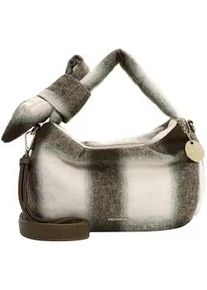 Emily & Noah Beuteltasche EMILY & NOAH "Beutel E&N Hanneke", Damen, Gr. B/H/T: 34cm x 17cm x 13cm 0, grau (taupe 900), Polyurethan, Taschen Beuteltasche