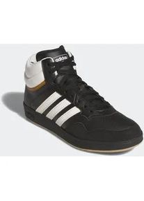 Sneaker Adidas SPORTSWEAR "HOOPS 4.0 MID", Herren, Gr. 43, wei&szlig; (core schwarz, cloud wei&szlig;, bronze strata), Synthetik, Schuhe Sneaker