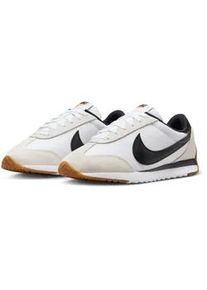 Sneaker Nike SPORTSWEAR "Nike Pacific", Damen, Gr. 42,5, wei&szlig;, schwarz, platinum tint, safety orange, Leder, Textil, Schuhe Sneaker