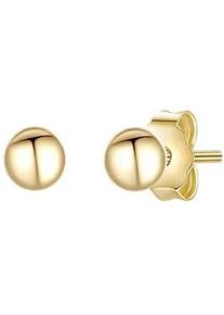 Glanzst&uuml;cke M&uuml;nchen Paar Ohrstecker GLANZST&Uuml;CKE M&Uuml;NCHEN "Set: GSM413", gelbgold, Ohrringe, Damen, 3, Silber 925 (Sterlingsilber), aus Sterling Silber