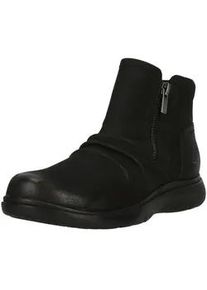 Stiefelette Clarks "Certina Ruby", Damen, Gr. 41,5, schwarz, Leder, Schuhe Stiefelette, aus hochwertig verarbeiteten Materialien