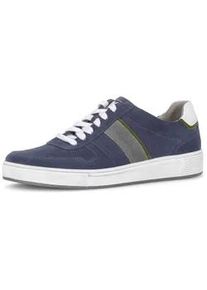 Sneaker Gabor "Sneaker low", Herren, Gr. 46,5, blau, Schuhe Sneaker