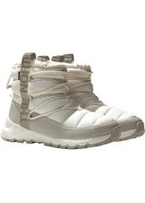 Winterstiefel The North Face "W THERMOBALL LACE UP WP", Damen, Gr. 39, beige (cremefarben), Synthetik, Schuhe Winterstiefel, Snowboots, Winterboots, Winterschuhe, wasserdicht