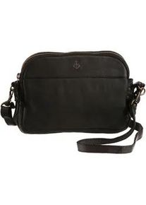 Umh&auml;ngetasche Harbour 2nd "Rieke", Damen, Gr. B/H/T: 20,5cm x 14,5cm x 7,5cm, grau (ash), Leder, washed, Taschen Umh&auml;ngetasche, Schultertasche Handtasche Damen Tasche Damen