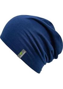 Beanie Chillouts "Acapulco Hat", Herren, blau (k&ouml;nigsblau), Baumwollmischung, unifarben, M&uuml;tzen Beanie, Leichte Slouch-M&uuml;tze mit urbanem Look