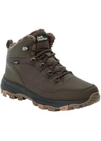 Outdoorwinterstiefel Jack Wolfskin "EVERQUEST TEXAPORE MID M", Herren, Gr. 40, braun, Leder, Textil, Schuhe Outdoorwinterstiefel, Winterboots, Snowboots, Winterschuhe, wasserdicht & gef&uuml;ttert