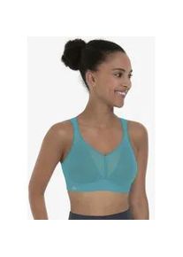 Sport-BH Anita ACTIVE "Air Control Deltapad", Damen, Gr. 90, Cup E, gr&uuml;n (peacock), Netz, Obermaterial: 49% Polyamid, 39% Polyester, 12% Elasthan, Mesh, Netz, durchscheinend, matt, unifarben, Basic, regular fit, BHs Sport-BH, doppellagige Cups, gepolsterte Tr&auml;ger, mit Print, feminin, weich