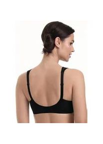 Gemoldeter BH Anita SINCE 1886 "Clara", Damen, Gr. 85, Cup D, schwarz, Microtouch, Obermaterial: 82% Polyamid, 12% Elasthan, 6% sonstige Fasern, Mesh, Netz, bedruckt, gemustert, leicht transparent, matt, Basic, figurumspielend, BHs, Cup C-G, mit Print, entlastende Komforttr&auml;ger, ohne B&uuml;gel, feminin