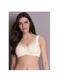 Gemoldeter BH Anita SINCE 1886 "Clara", Damen, Gr. 90, Cup E, beige (crystal), Microtouch, Obermaterial: 80% Polyamid, 20% Elasthan, Mesh, Netz, bedruckt, gebl&uuml;mt, leicht transparent, matt, Basic, figurumspielend, BHs, Cup C-G, mit Print, entlastende Komforttr&auml;ger, ohne B&uuml;gel, feminin