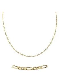 Collierkettchen Firetti "Schmuck Geschenk Gold 333 oder 585 Figarokettengl. in mehreren Breiten" Gr. 60, gold (gelbgoldfarben), Halsketten, Damen, 60, Gelbgold 333, B: 1,8mm, Made in Germany, B:1,8mm