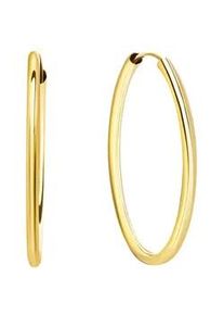 Paar Creolen Firetti "Schmuck Geschenk Gold 333 Ohrschmuck gl&auml;nzend, verschiedene Gr&ouml;&szlig;en" Gr. 30, gold (gelbgoldfarben), Ohrringe, Damen, 30, Gelbgold 333