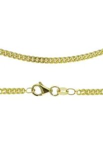 Panzerkette Firetti "Schmuck Geschenk Gold 333 oder 585 Collierkette in mehreren Breiten" Gr. 45, gold (gelbgoldfarben), Halsketten, Damen, 45, Gelbgold 333, B: 2,1mm, Panzerkette, Made in Germany, B:2,1mm