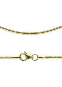 Schlangenkette Firetti "Schmuck Geschenk Gold 333 oder 585 Collierkette in mehreren Breiten" Gr. 50, gold (gelbgoldfarben), Halsketten, Damen, 50, Gelbgold 333, B: 1,4mm, Made in Germany, B:1,4mm