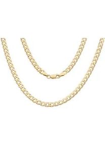 Kette ohne Anh&auml;nger Firetti "Schmuck Geschenk Silber 925 Halsschmuck Halskette Panzerkette" Gr. 50, gold (gelbgoldfarben), Halsketten, Damen, 50, Silber 925 (Sterlingsilber), B: 4,8mm, B:4,8mm