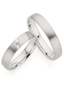 Phoenix Trauring PH&Ouml;NIX "Schmuck Geschenk Gold 333 Trauring Ehering LIEBE versch. Varianten" Gr. 67, wei&szlig; (wei&szlig;goldfarben), Fingerringe, Damen, 67, ohne Brillant, Wei&szlig;gold 333, 4mm, Trauring, Made in Germany, wahlweise mit oder ohne Brillant