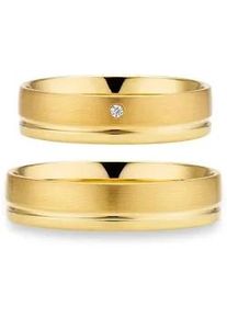 Phoenix Trauring PH&Ouml;NIX "Schmuck Geschenk Gold 333 Trauring Ehering LIEBE versch. Varianten" Gr. 52, gold (gelbgoldfarben), Fingerringe, Damen, 52, ohne Brillant, Gelbgold 333, 5mm, Trauring, Made in Germany, wahlweise mit oder ohne Brillant