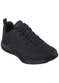 Sneaker Skechers "UNO LITE-LIGHTER ONE", Herren, Gr. 42, schwarz, Lederimitat, Schuhe Sneaker, im monochromen Look, Freizeitschuh, Halbschuh, Schn&uuml;rschuh