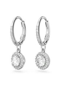 Paar Ohrh&auml;nger Swarovski "Una Angelic Stern", grau (metallfarben, kristallwei&szlig;), Ohrringe, Damen, Metall, mit Swarovski Kristall