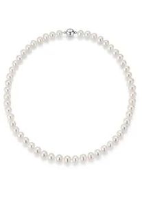 Perlenkette Firetti "Schmuck Geschenk Halsschmuck Halskette Perle" Gr. 55, bunt (silberfarben, wei&szlig;), Halsketten, Damen, 55, Perlen Silber 925 (Sterlingsilber), Perlen, Silber 925 (Sterlingsilber), Perlenkette, mit S&uuml;&szlig;wasserzuchtperle