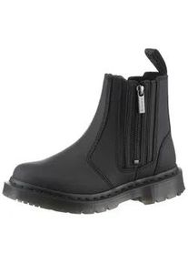 Chelseaboots Dr. Martens "2976 Alyson", Damen, Gr. 36, schwarz, Leder, unifarben, Schuhe Chelseaboots, Chunky Boots, Plateau Schuh, Boots mit Blockabsatz, Topseller