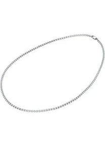 Edelstahlkette Firetti "Schmuck Geschenk Edelstahl Halsschmuck Halskette Venezianerkette Color" Gr. 60, silber (wei&szlig;, edelstahlfarben), Halsketten, Damen, 60, Edelstahl, L: 60 B: 3,5mm, Edelstahlkette, B:3,5mm