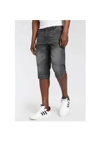 Bermudas Arizona "Tom", Herren, Gr. 60, N-Gr, grau (dunkelgrau), Denim/Jeans, Obermaterial: 100% Baumwolle, washed, Basic, normal kniebedeckend, Hosen Bermudas